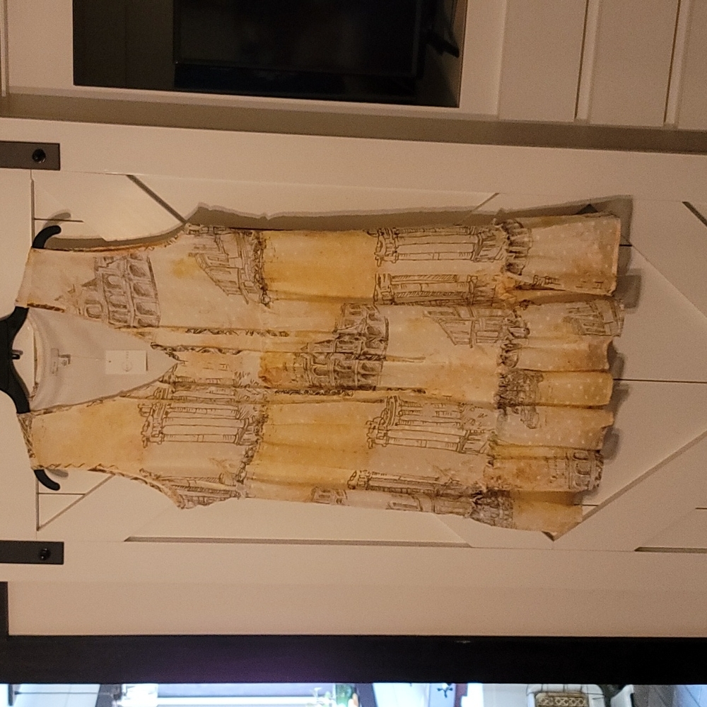 Artist Style Sleeveless Dress